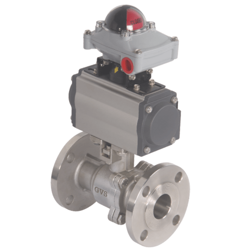 Two Piece Auto ON/OFF Automation Ball Valves